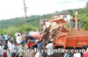 Labourer killed as speeding lorry overturns near Konaje